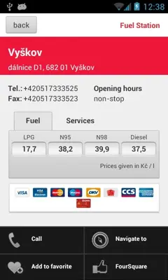 Lukoil android App screenshot 1